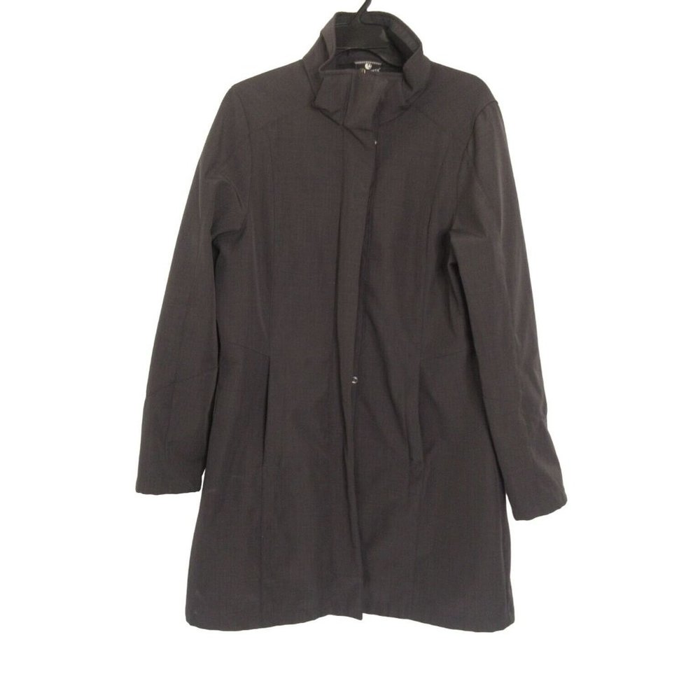 True North Women's L Mid Length Coat Parka Jacket Zip Close Fleece Large